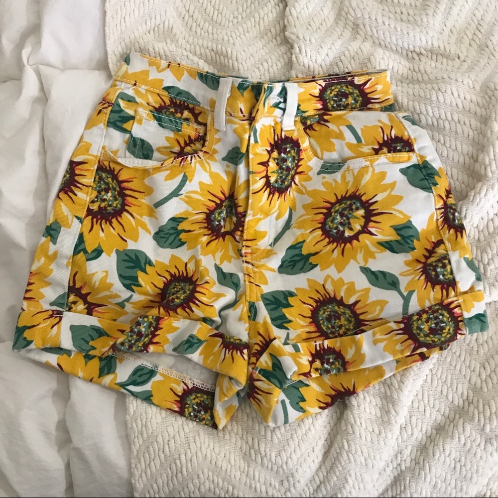 American Apparel high waisted shorts